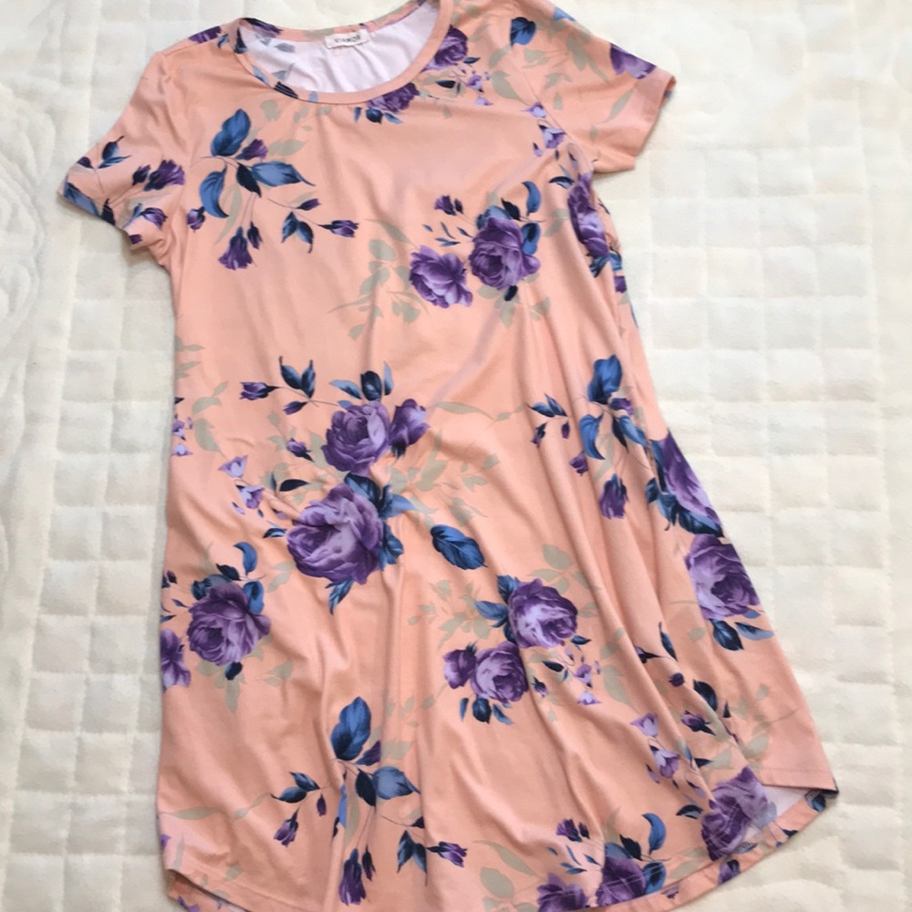 VIAMOR Floral Dress with Pockets
